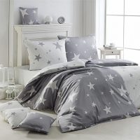 Matějovský Krepové povlečení New Star Grey