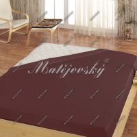 Matějovský prostěradlo Jersey hnědá