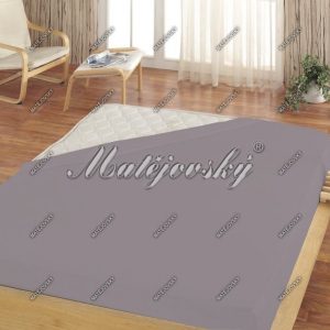 Matějovský prostěradlo Jersey středně šedá