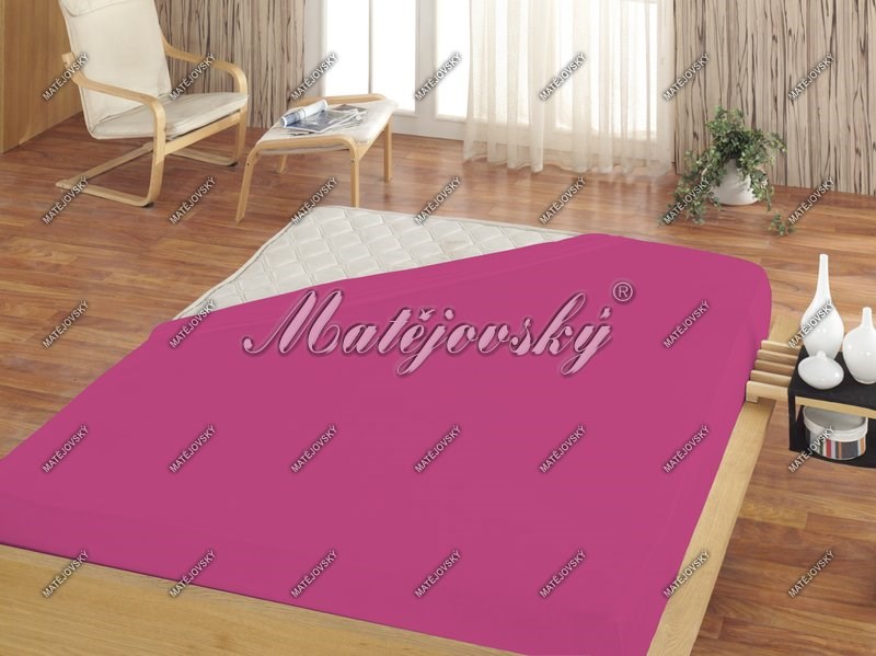 Matějovský prostěradlo froté fuchsiová Matějovský prostěradlo froté fuchsiová